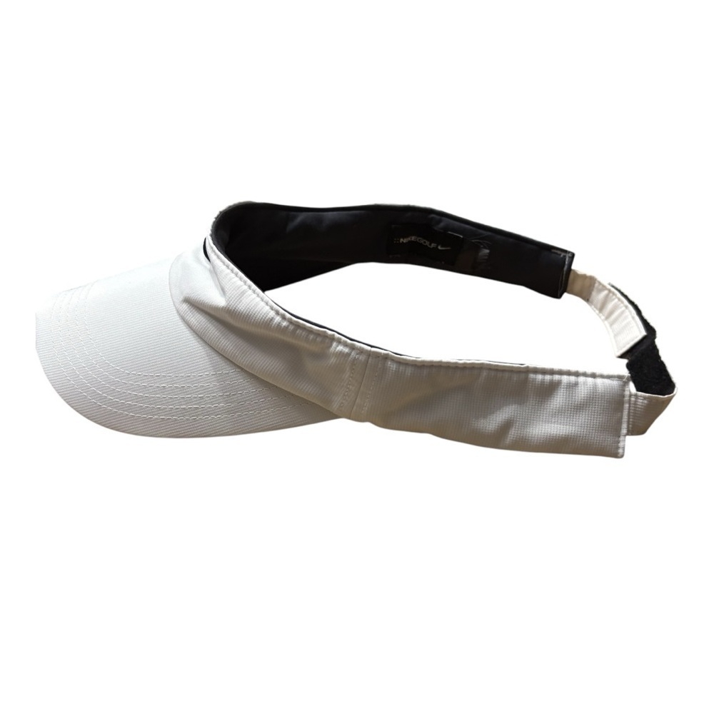 NIKE Golf Adjustable Visor Cap in White/Black — PERFECT FOR SUMMER!!!! - Picture 4 of 7